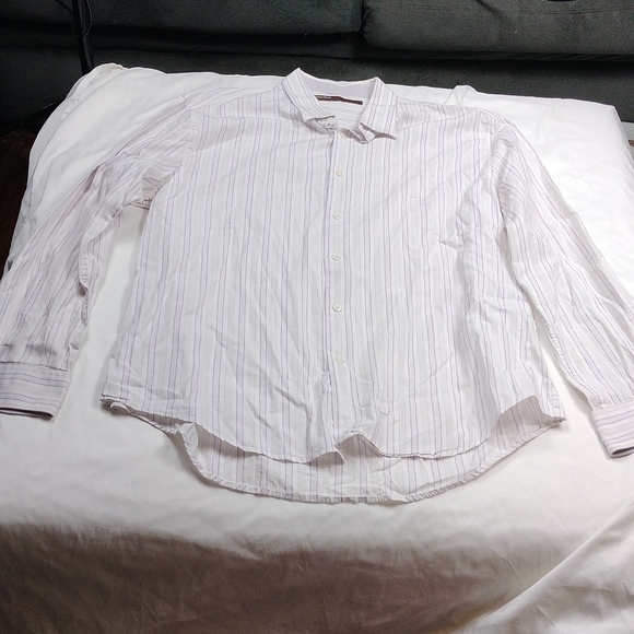 Perry Ellis XL men's long sleeved button down shirt - Picture 1 of 8